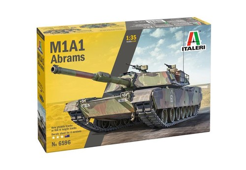 Italeri tank m1a1 abrams - tank,