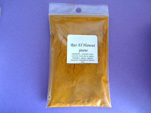Raz hanout jaune g - raz,