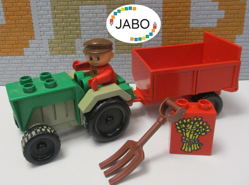 Tracteur lego duplo - tracteur,