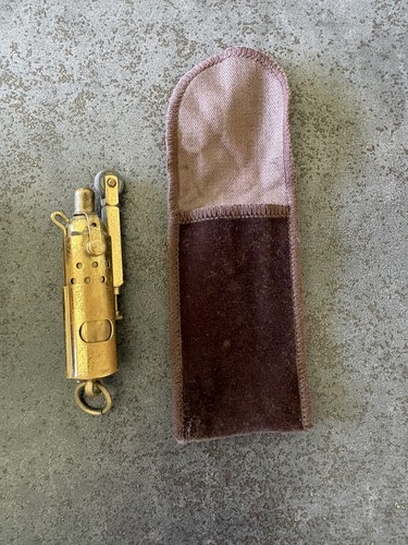 Ancien briquet tempête laiton - ancien,