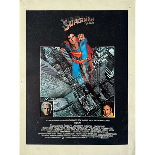 Superman synopsis 24x30 cm - superman,