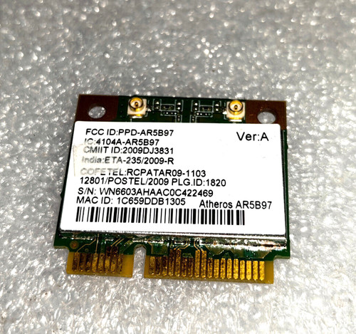 Carte wifi atheros ar5b97 - carte,