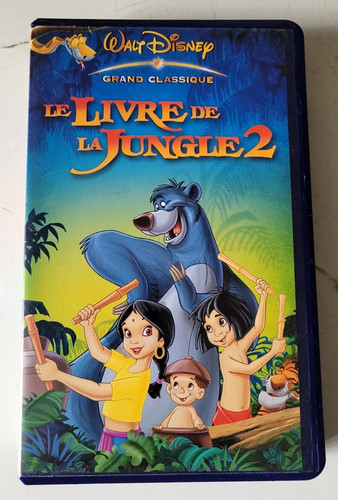 Cassette vhs disney le livre - cassette,