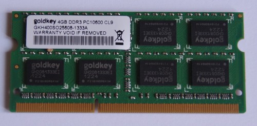 Mémoire ram goldkey - goldkey, sodimm