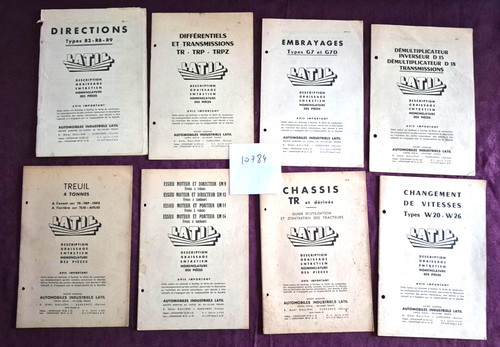 10784 latil 8 manuels - /,