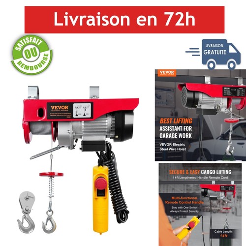 Vevor treuil électrique 250 - Électrique,