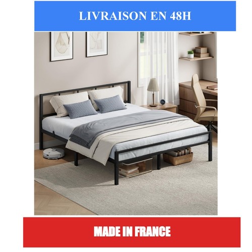 Cadre lit 160x200 métal - cadre, cm