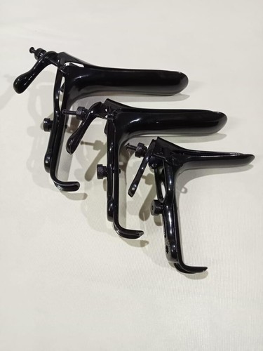 Black coated vaginal - black,