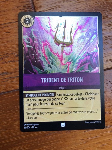 Carte lorcana chapitre - carte,