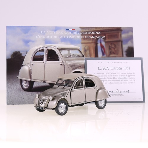 Franklin mint citroën 2cv - citroën,