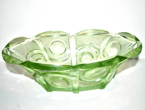 Coupe art deco verre moulé - art,