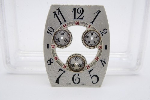 Cadran chronographe franck - cadran,