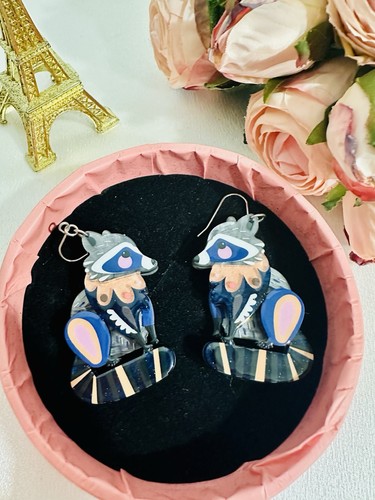 Boucles d oreilles - 🦝, d’oreilles