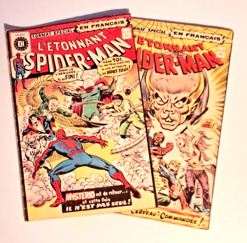 l'étonnant spiderman marvel