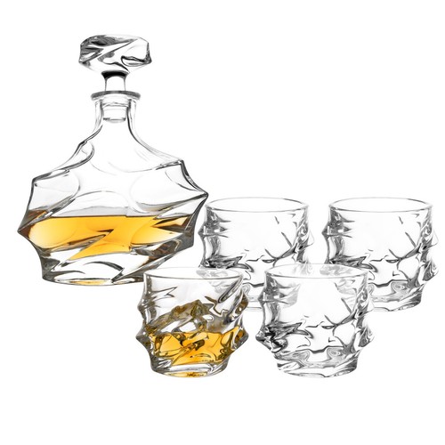 Set whisky pièces décoré - 5,