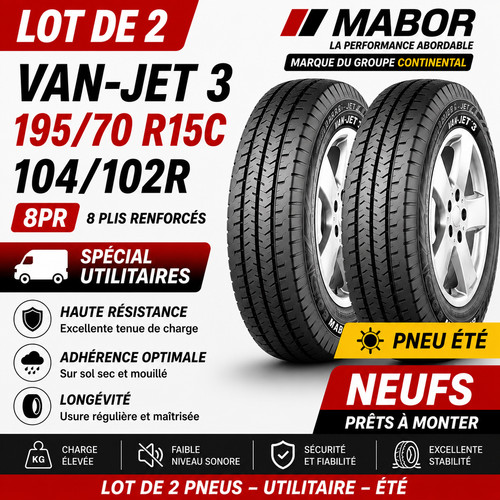 Pneus 195 r15c 104 - r15c, 104/102r