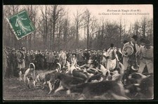 CPA Nangis, La Chassee a