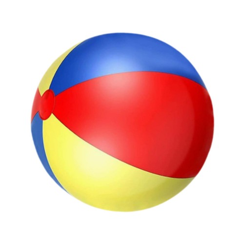 Ballon plage gonflable - de,