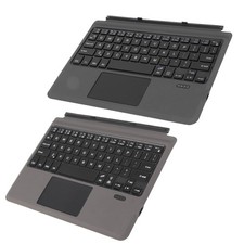 Wireless Keyboard BT5.0 Ultra Slim Touchpad PU Leather Easy Control Quick Re NEW