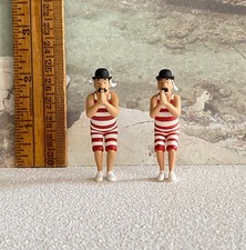 Thomson and Thompson Swimsuit Figures Tintin Moulinsart