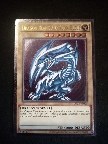 Carte dragon blanc - carte,