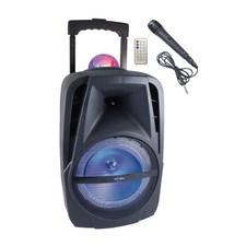 Enceinte trolley lumineuse