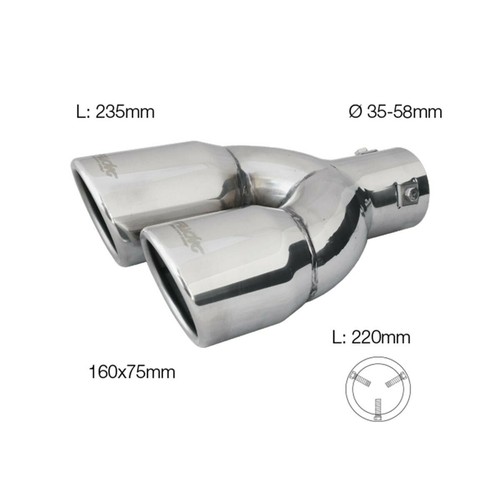 Double embout pot - double,