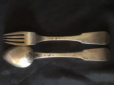 couvert  argent massif maroc