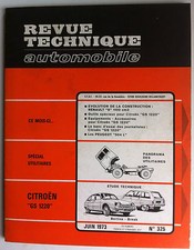 RTA  du 6/1973; Citroen GS