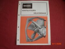 OLD WOODS HELICAL FAN TECHNICAL BROCHURE MARCH 1966