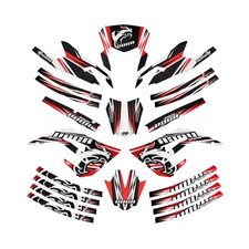AUTOCOLLANT-STICKER-KIT DECO 50 A BOITE VOCA POUR DERBI 50 SENDA DRD RACING