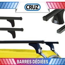 Acier Noir Barres de toit pour