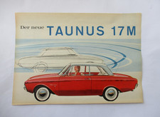 Brochure The New Taunus 17M Ford around 1960 Sales Brochure
