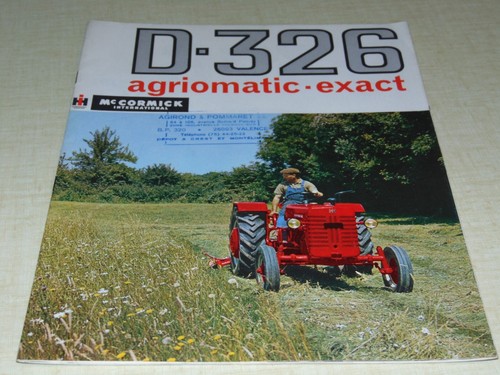 Brochure prospectus tracteur - brochure,