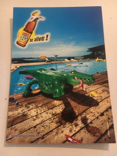 Carte postale publicite - carte,