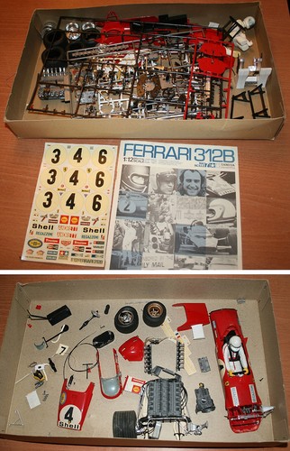 Tamiya ferrari 312 b - tamiya,