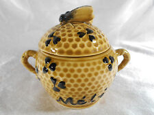 LOVELY HONEY POT "BEE & HIVE" EARTHENWARE TO IDENTIFY