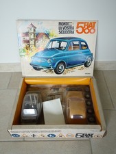 old toy box game Fiat 500 mounting box POCHER 1965 Turin Turin
