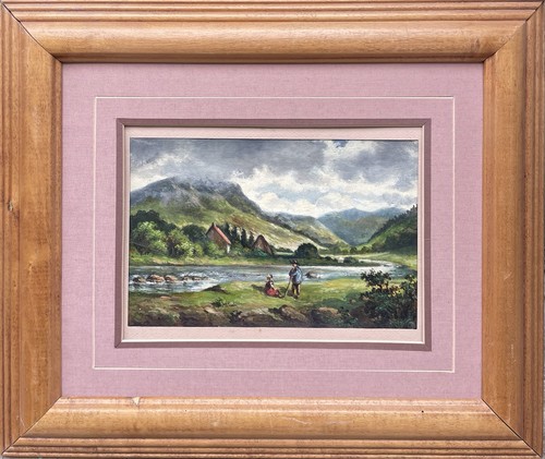 Tableau peinture cadre - peinture, 19èm