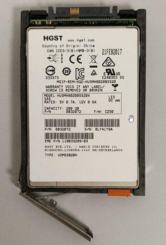 Disque dur ssd hgst 200 - dur, 2,5