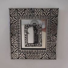VINTAGE ART DECO MINI ORIENTAL DOOR MIRROR FRAME