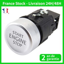 Bouton d'arrêt démarrage