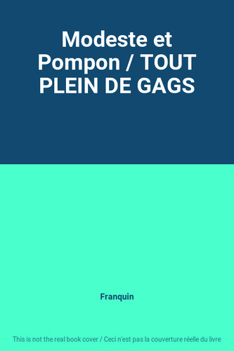 Modeste pompon tout plein - et,