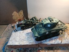 Diorama Patton Avec Sherman