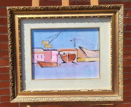 Dessin pastel sur papier - sur,