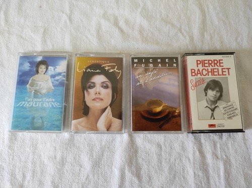 Lot cassettes audio p - audio,