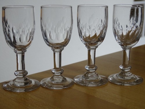 Anciens verres liqueur - 4,