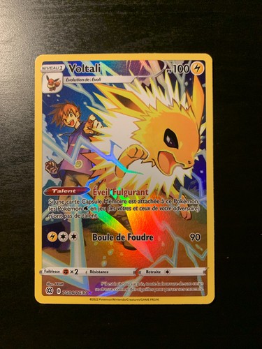 Carte pokémon voltali - pokémon, :