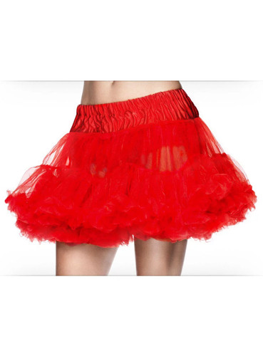 Jupon tulle rouge - rouge,