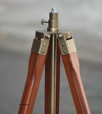 Lampe nautique Antique Vintage trépied en bois lampadaire pour la...